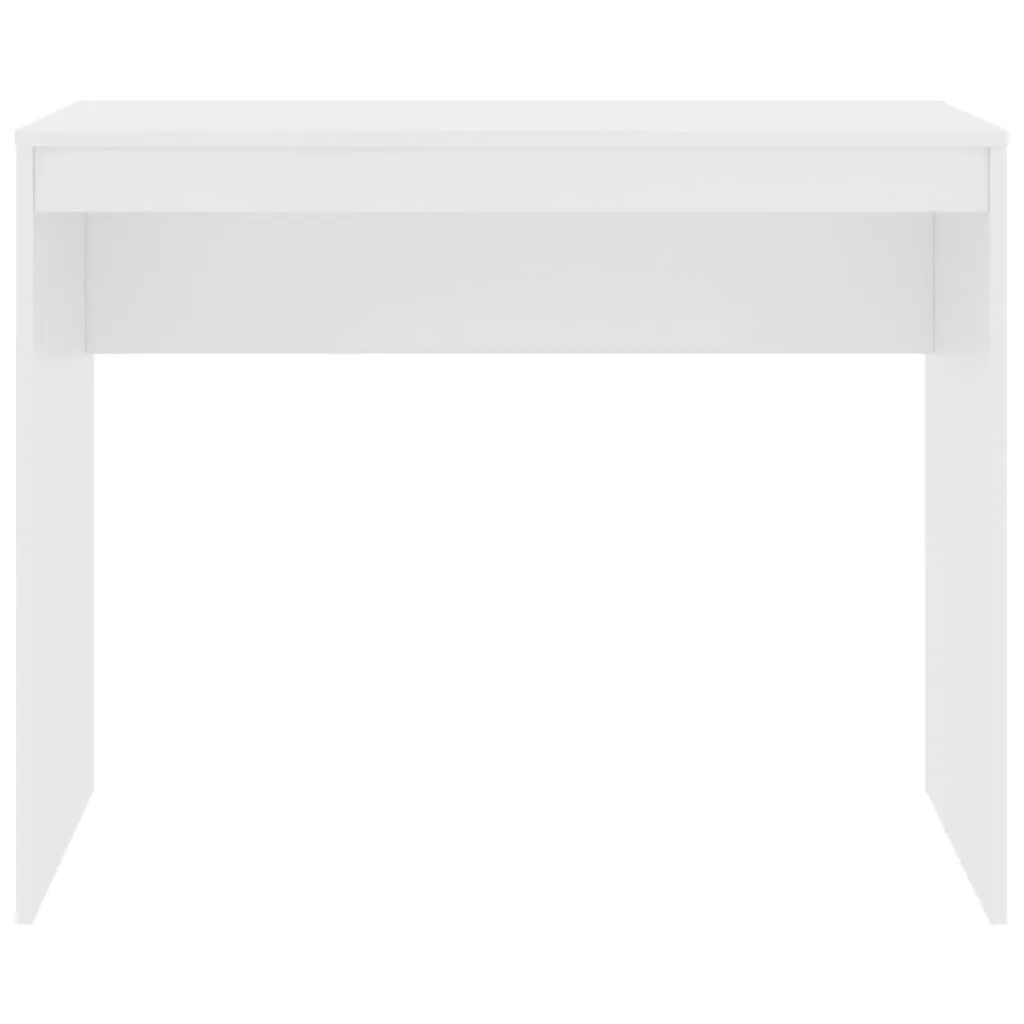 Desk White 90x40x72 cm Engineered Wood 800378