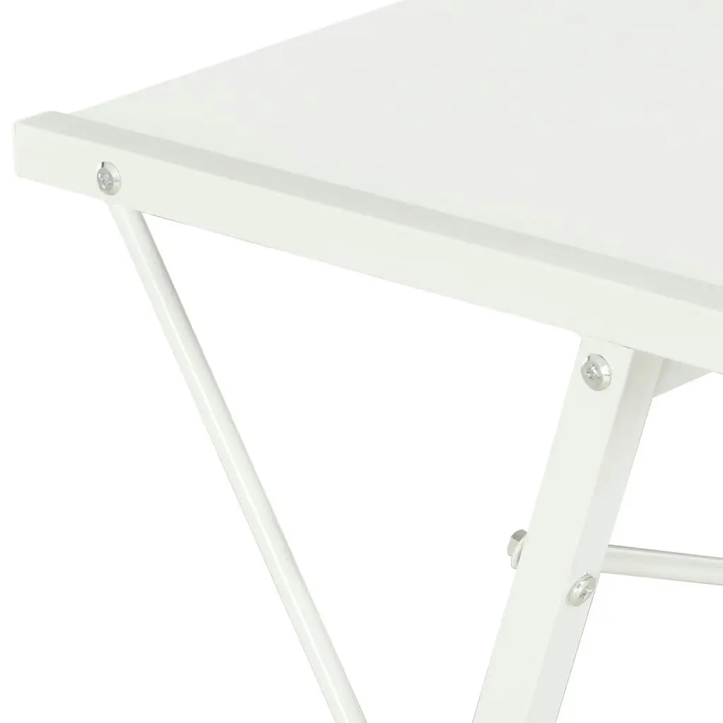 Desk with Shelf White 116x50x93 cm 20287