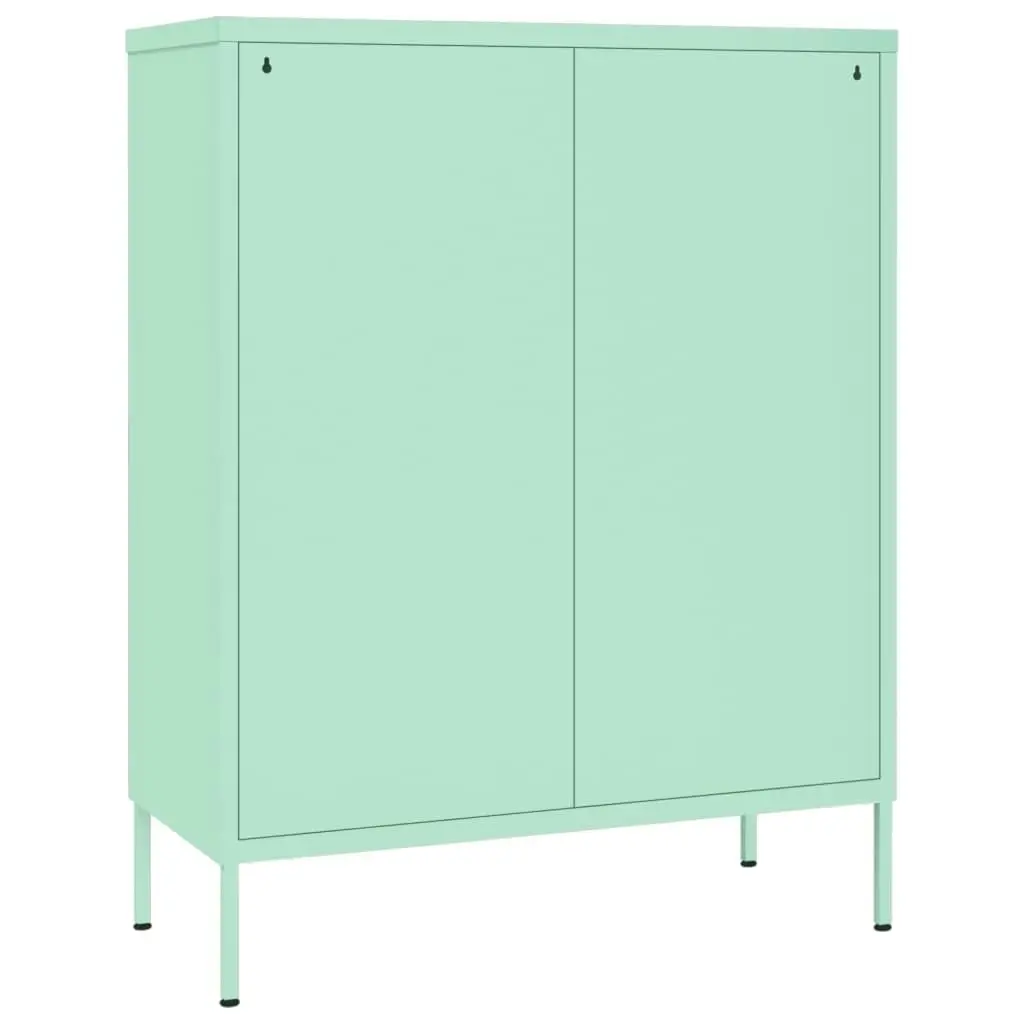 Drawer Cabinet Mint 80x35x101.5 cm Steel 336149