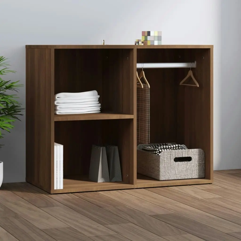 Dressing Cabinet Brown Oak 80x40x65 cm Engineered Wood 820507