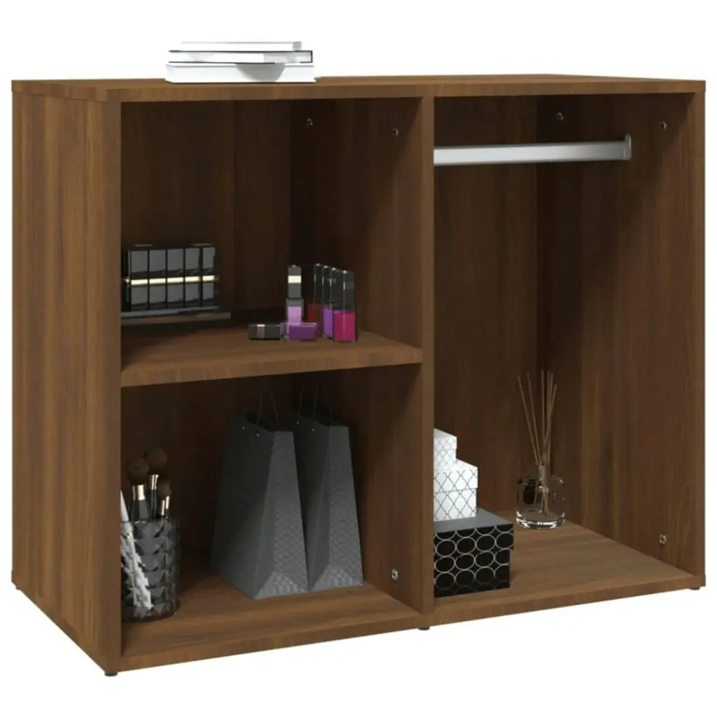 Dressing Cabinet Brown Oak 80x40x65 cm Engineered Wood 820507