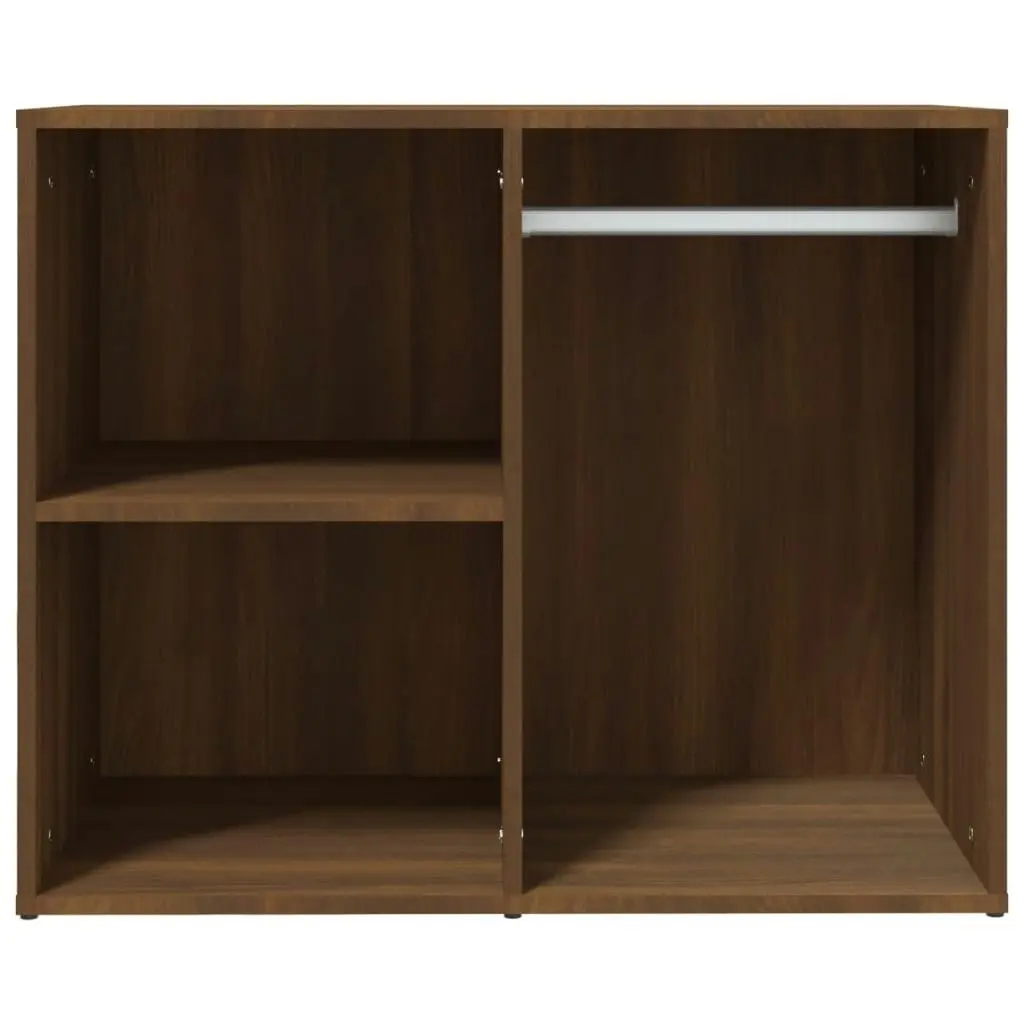 Dressing Cabinet Brown Oak 80x40x65 cm Engineered Wood 820507