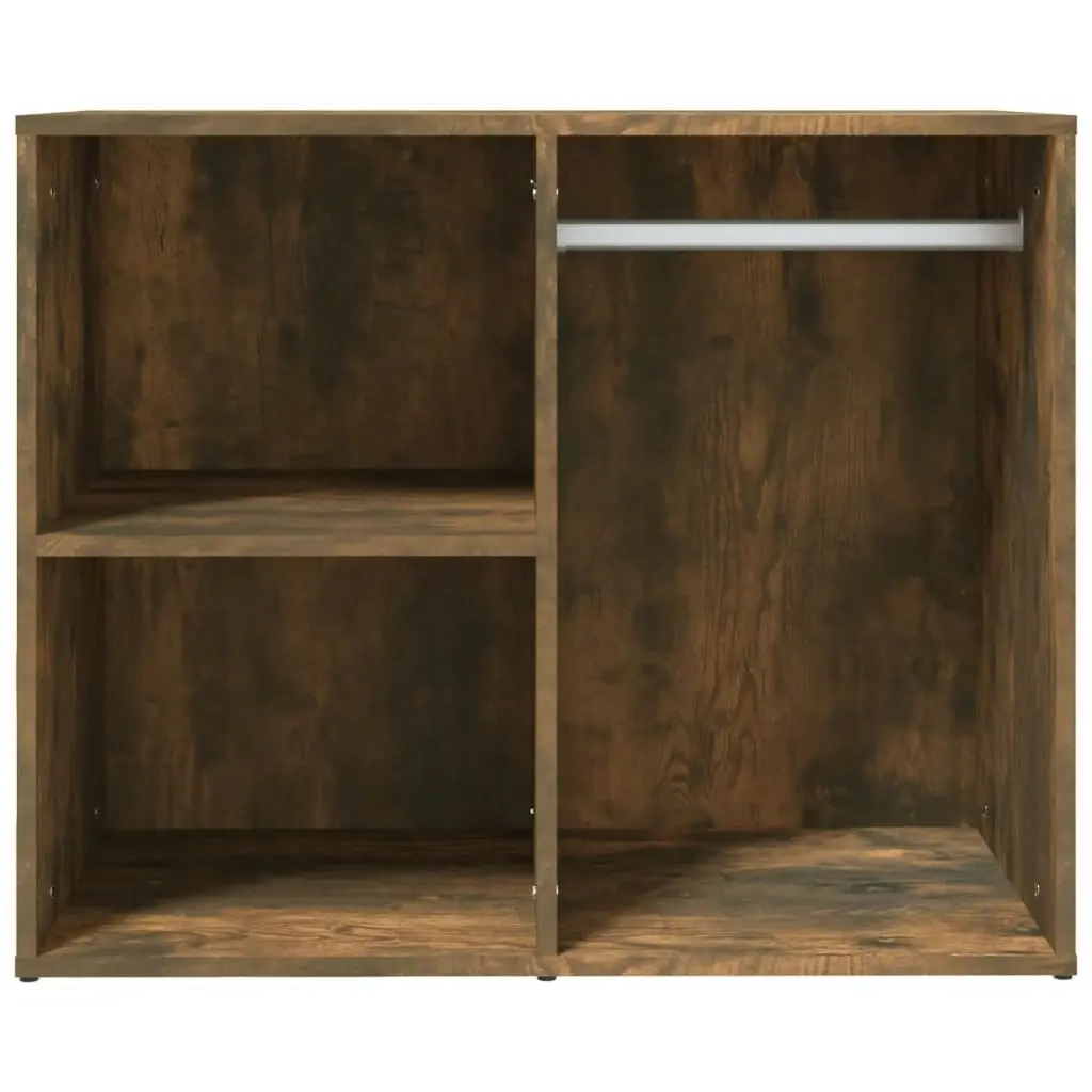 Dressing Cabinet Smoked Oak 80x40x65 cm Engineered Wood 820505