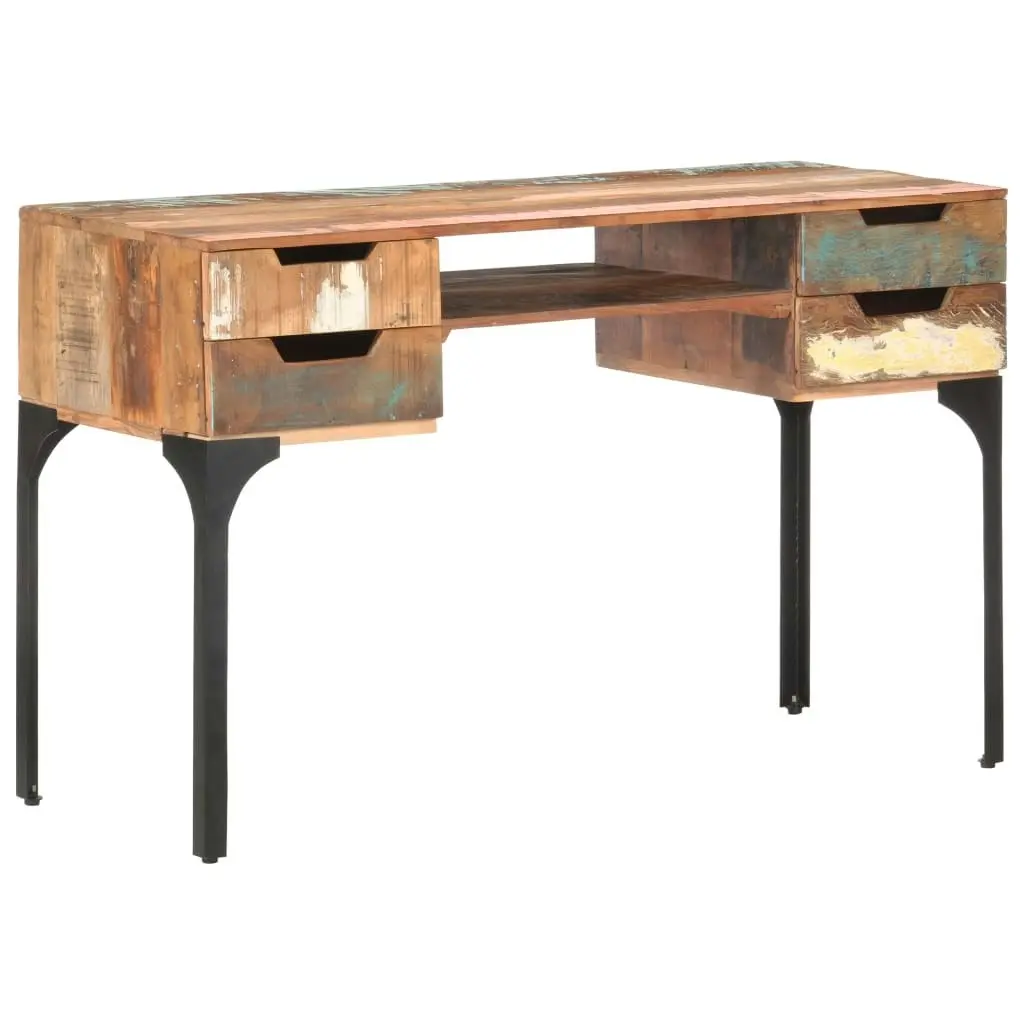 Desk 118x48x75 cm Solid Reclaimed Wood 320665