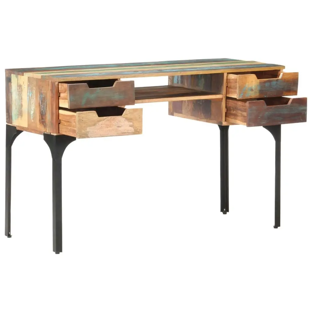 Desk 118x48x75 cm Solid Reclaimed Wood 320665