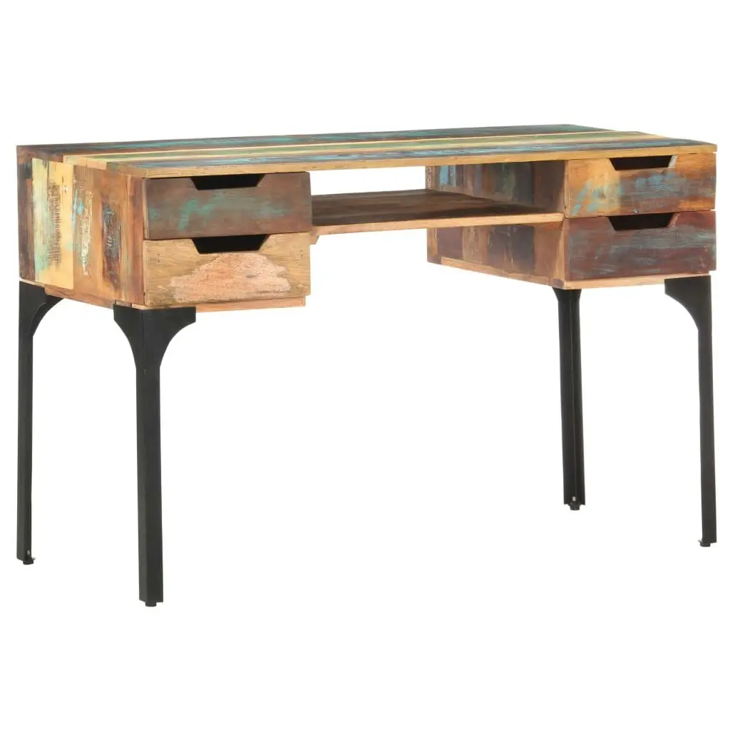 Desk 118x48x75 cm Solid Reclaimed Wood 320665