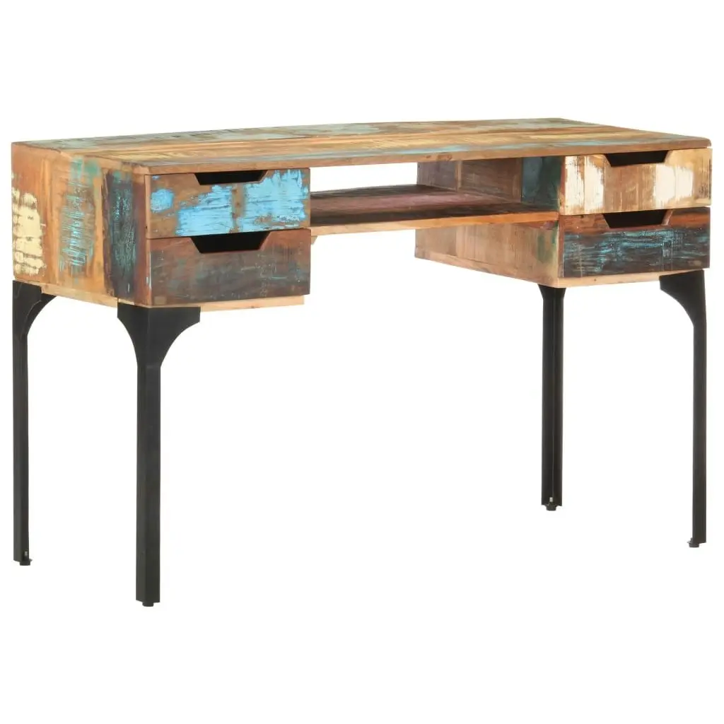 Desk 118x48x75 cm Solid Reclaimed Wood 320665