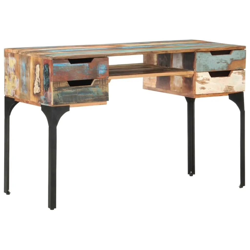 Desk 118x48x75 cm Solid Reclaimed Wood 320665