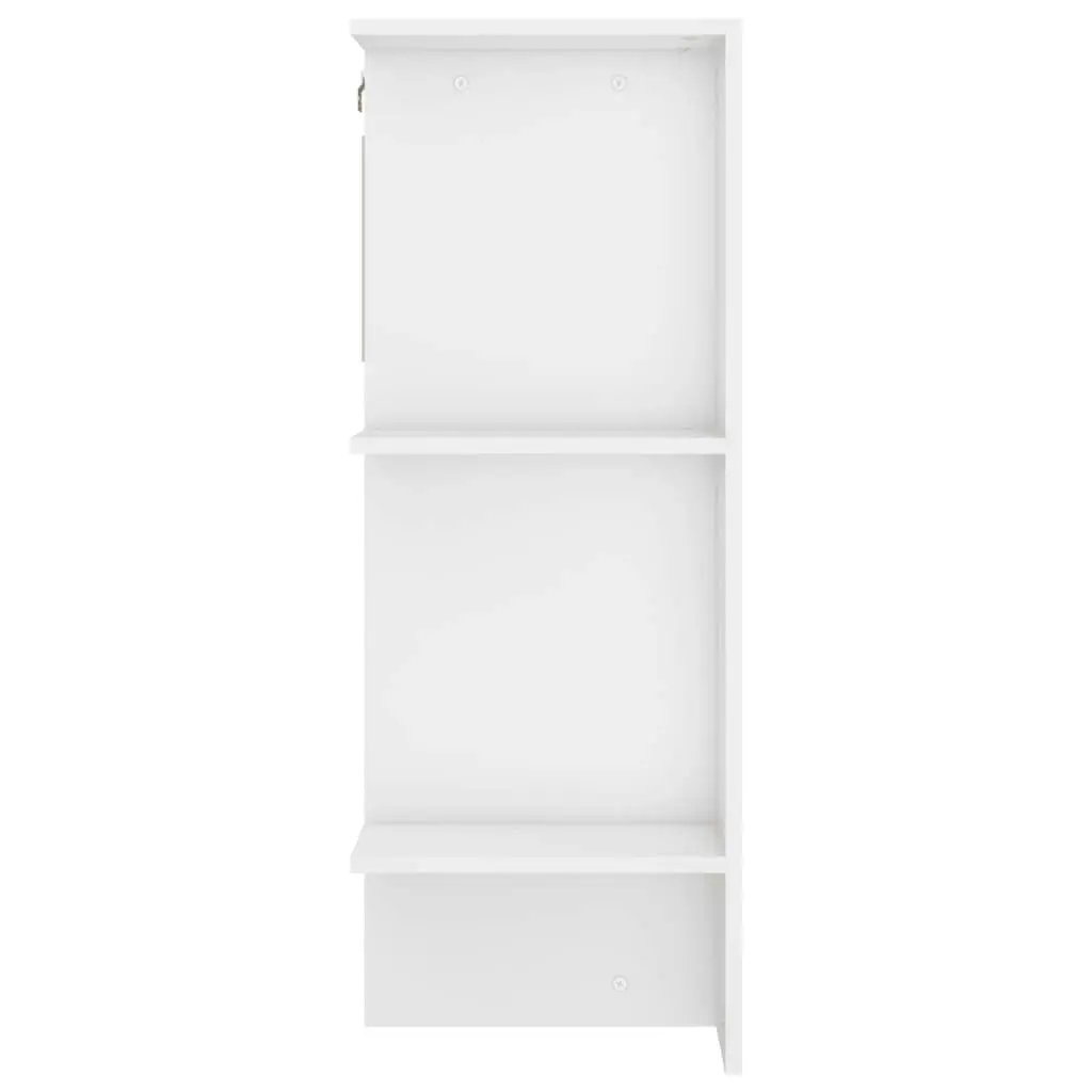 Hallway Cabinet White 97.5x37x99 cm Engineered Wood 808765