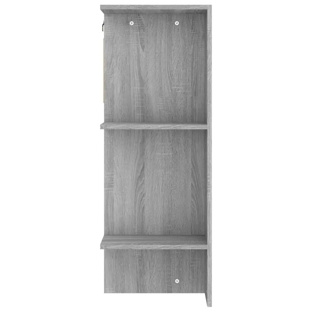 Hallway Cabinet Grey Sonoma 97.5x37x99 cm Engineered Wood 820515