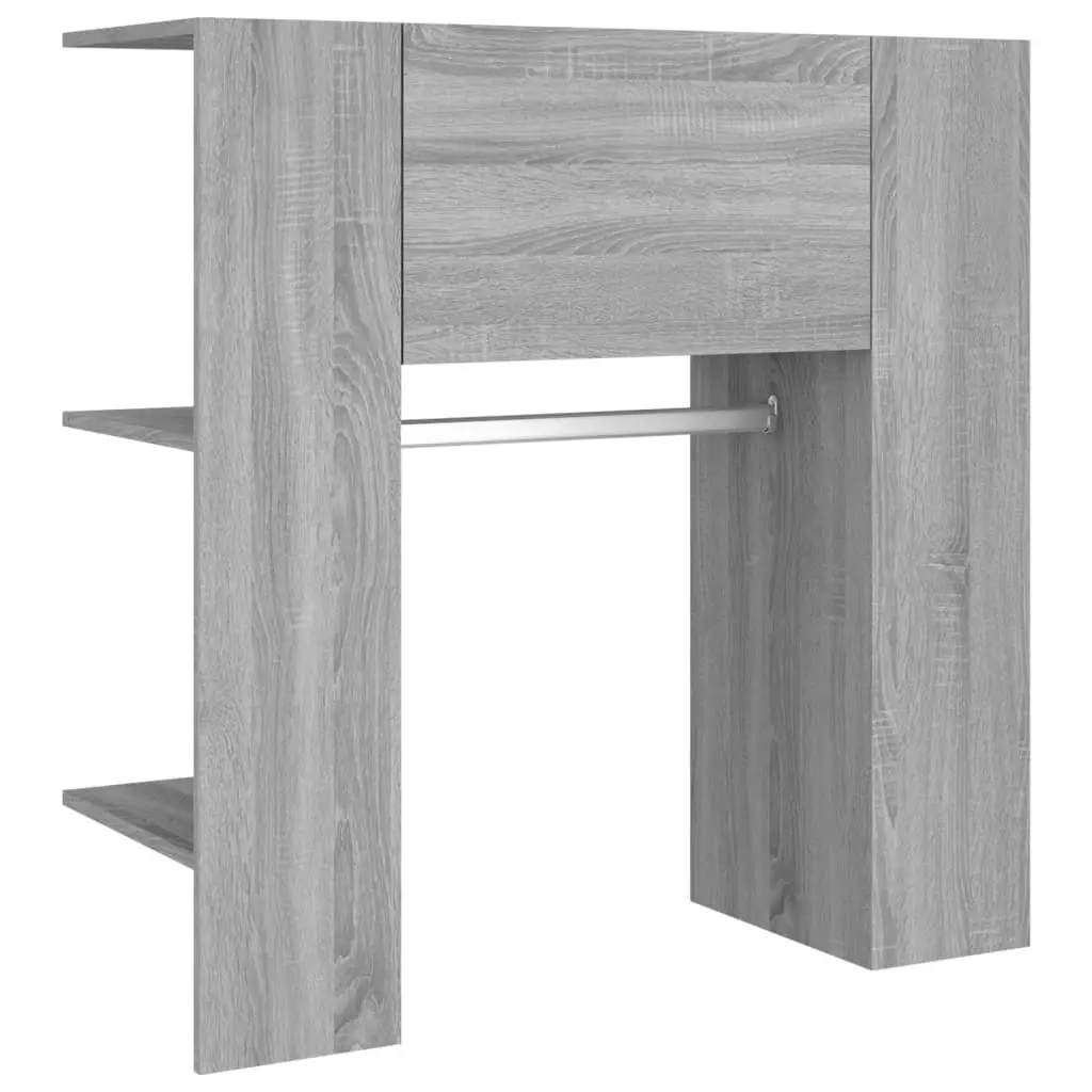 Hallway Cabinet Grey Sonoma 97.5x37x99 cm Engineered Wood 820515