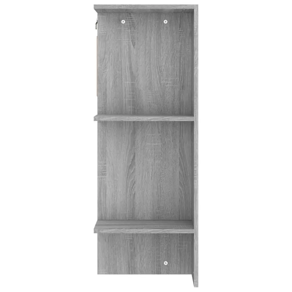 Hallway Cabinets 2 pcs Grey Sonoma Engineered Wood 3114180