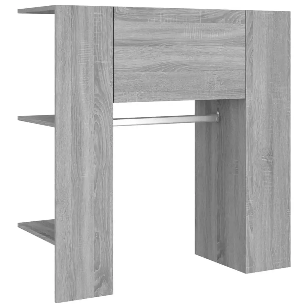 Hallway Cabinets 2 pcs Grey Sonoma Engineered Wood 3114180