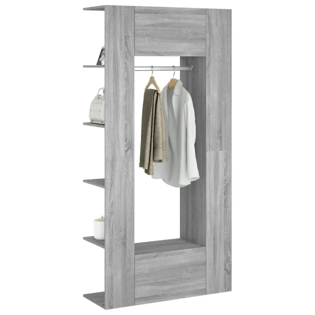 Hallway Cabinets 2 pcs Grey Sonoma Engineered Wood 3114180