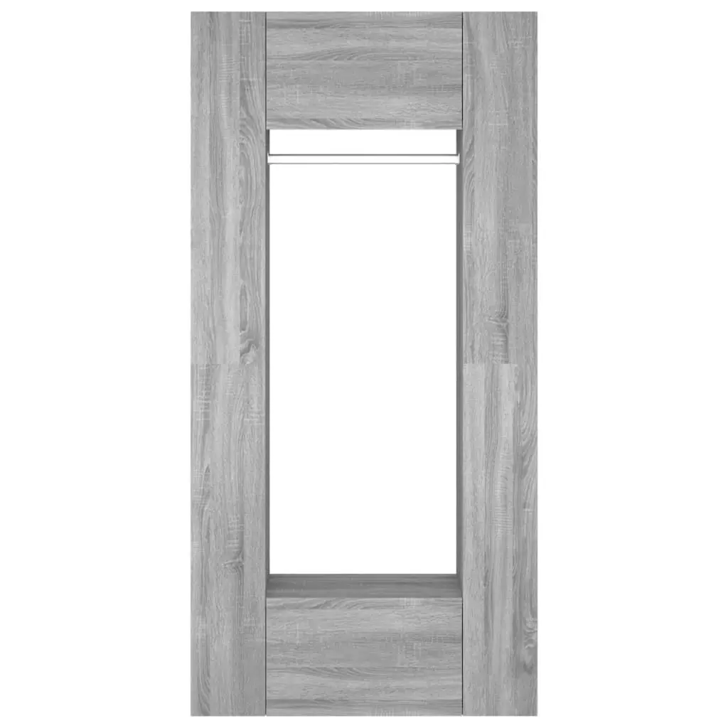 Hallway Cabinets 2 pcs Grey Sonoma Engineered Wood 3114180