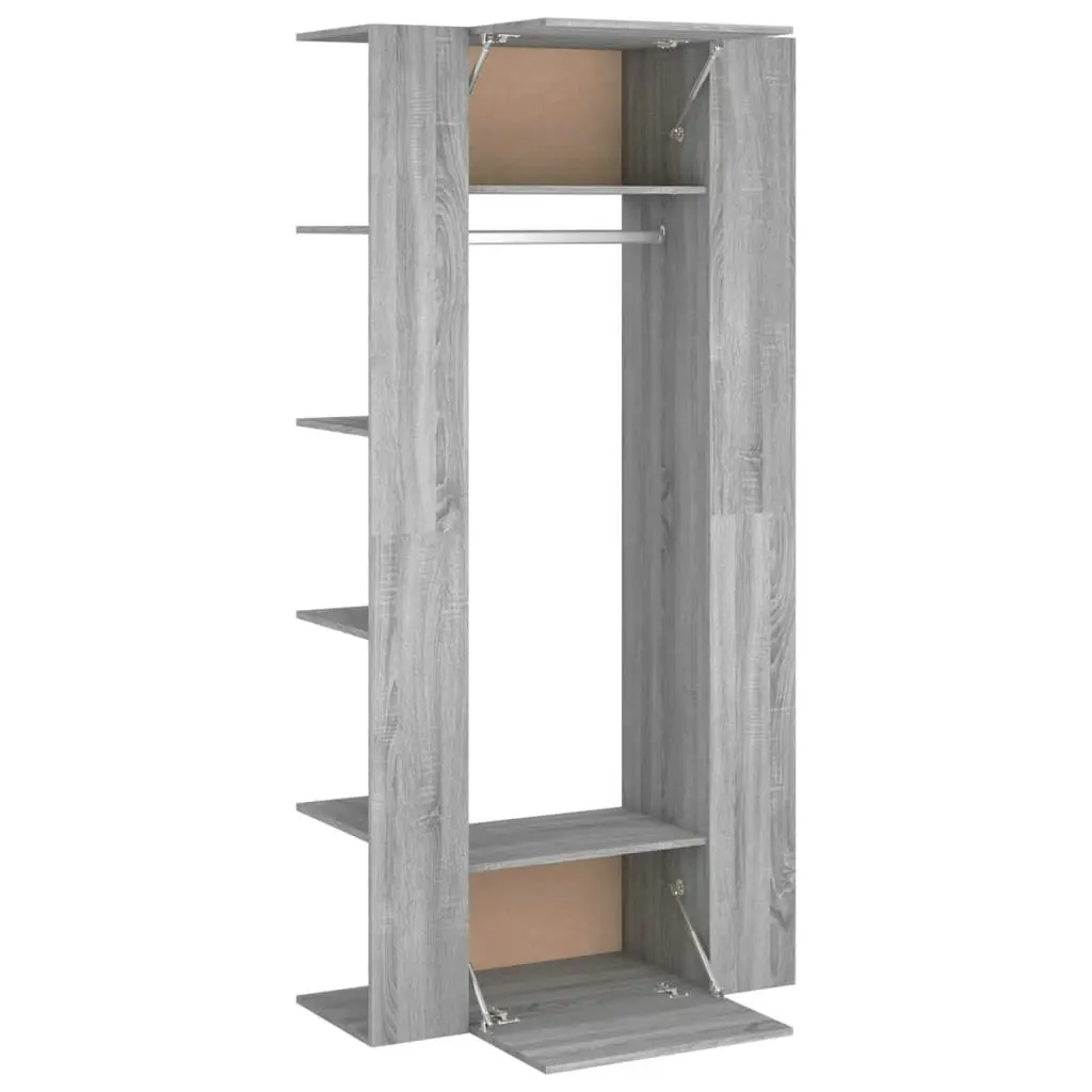 Hallway Cabinets 2 pcs Grey Sonoma Engineered Wood 3114180