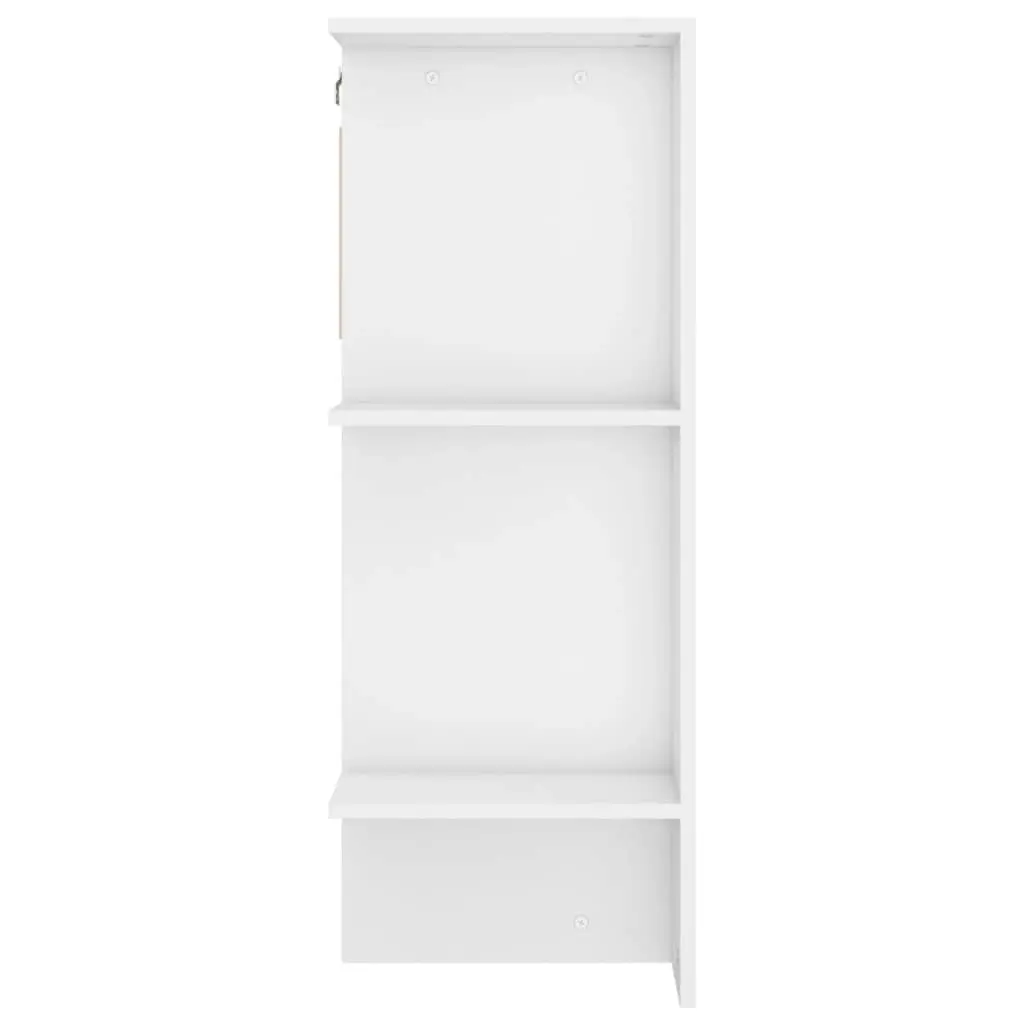 Hallway Cabinets 2 pcs White Engineered Wood 3082035