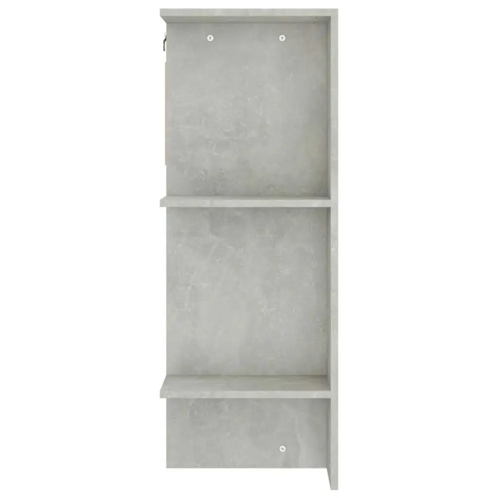 Hallway Cabinets 2 pcs Concrete Grey Engineered Wood 3082039