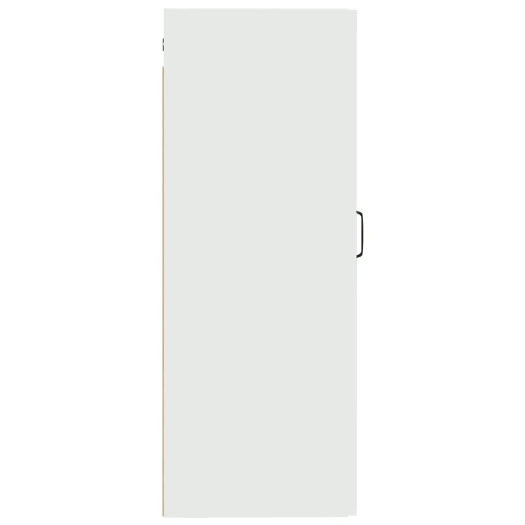 Hanging Cabinet White 35x34x90 cm Engineered Wood 812474