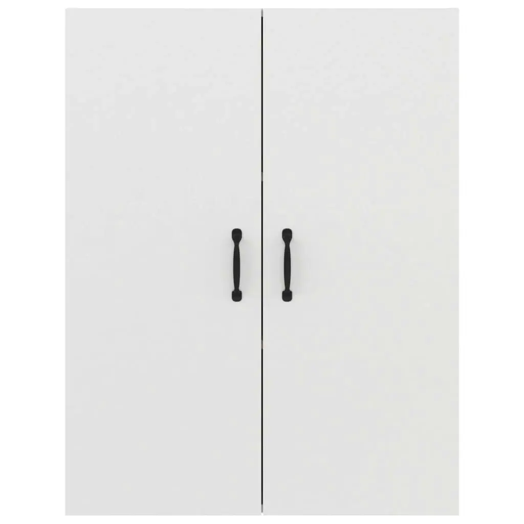 Hanging Cabinet White 69.5x34x90 cm Engineered Wood 812267