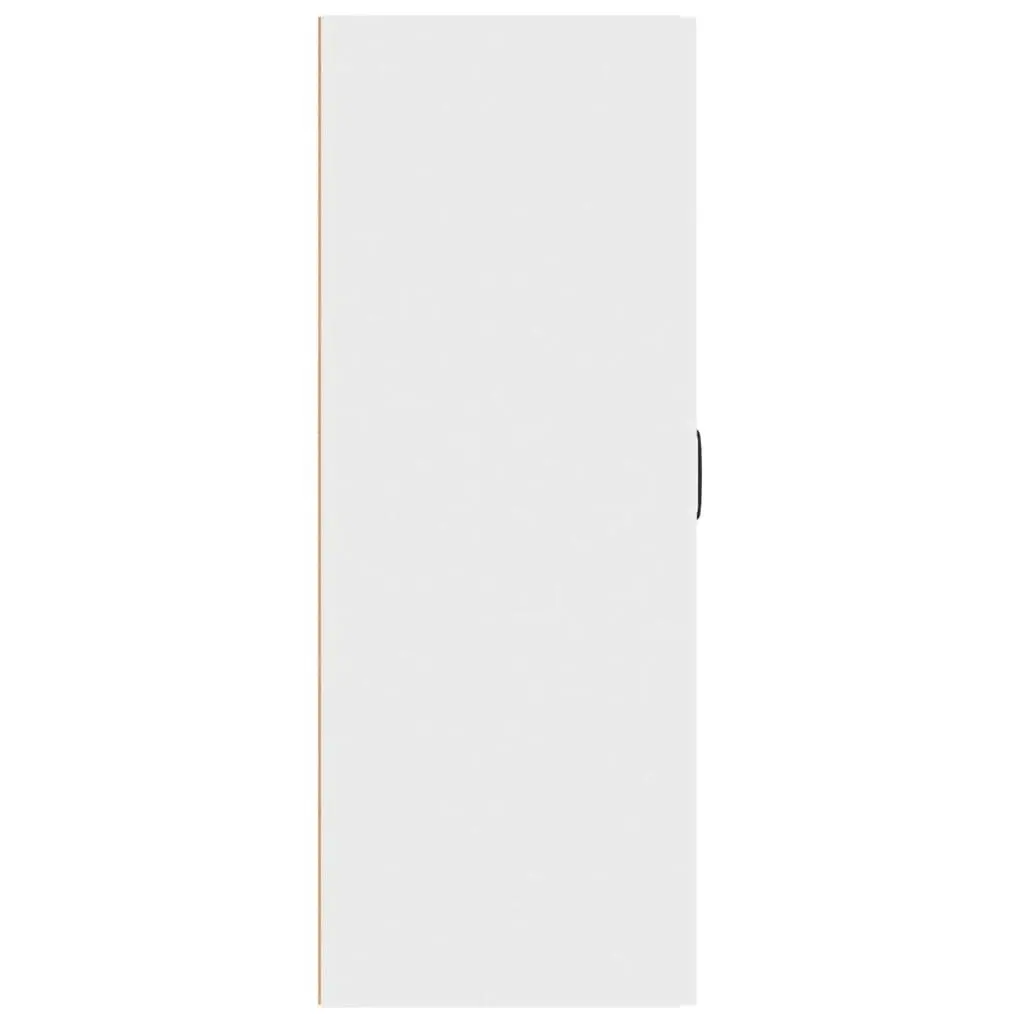 Hanging Cabinet White 69.5x34x90 cm Engineered Wood 812267