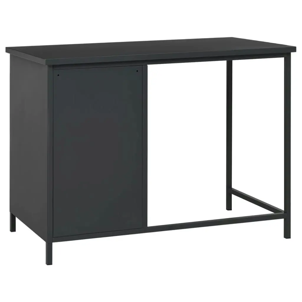 Industrial Desk with Drawers Anthracite 105x52x75 cm Steel 339636