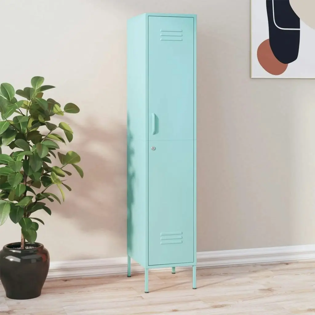 Locker Cabinet Mint 35x46x180 cm Steel 336257