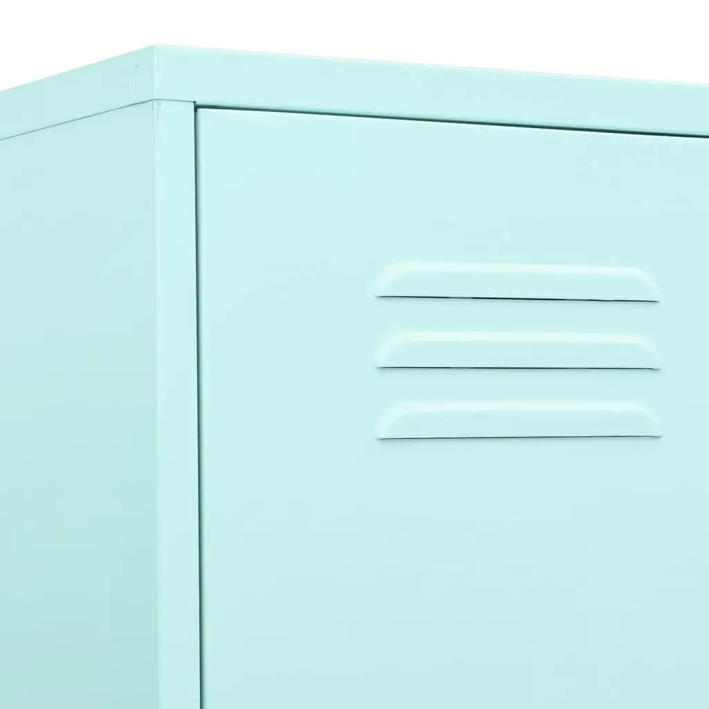 Locker Cabinet Mint 35x46x180 cm Steel 336257