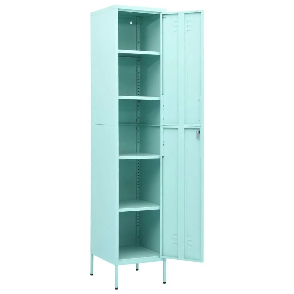 Locker Cabinet Mint 35x46x180 cm Steel 336257