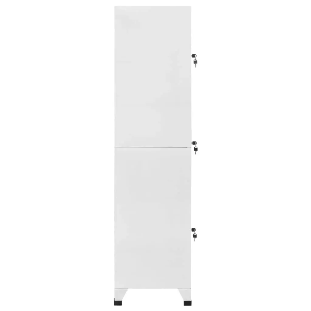 Locker Cabinet with 3 Compartments 38x45x180 cm 244474