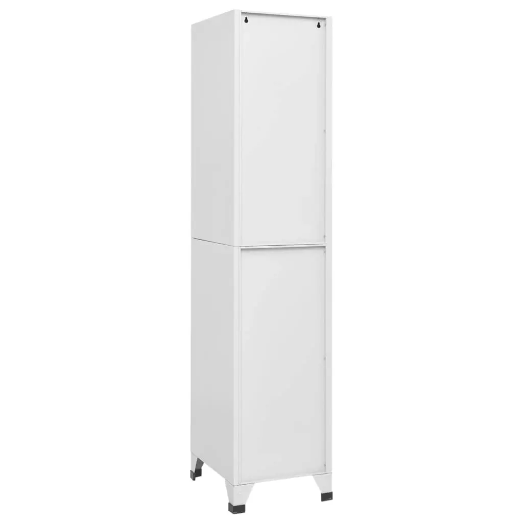 Locker Cabinet with 4 Compartments 38x45x180 cm 244475