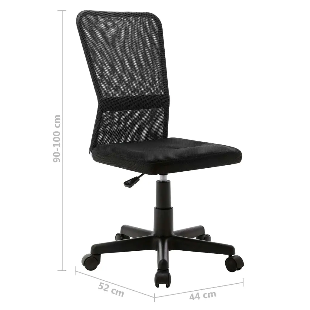 Office Chair Black 44x52x100 cm Mesh Fabric 289510