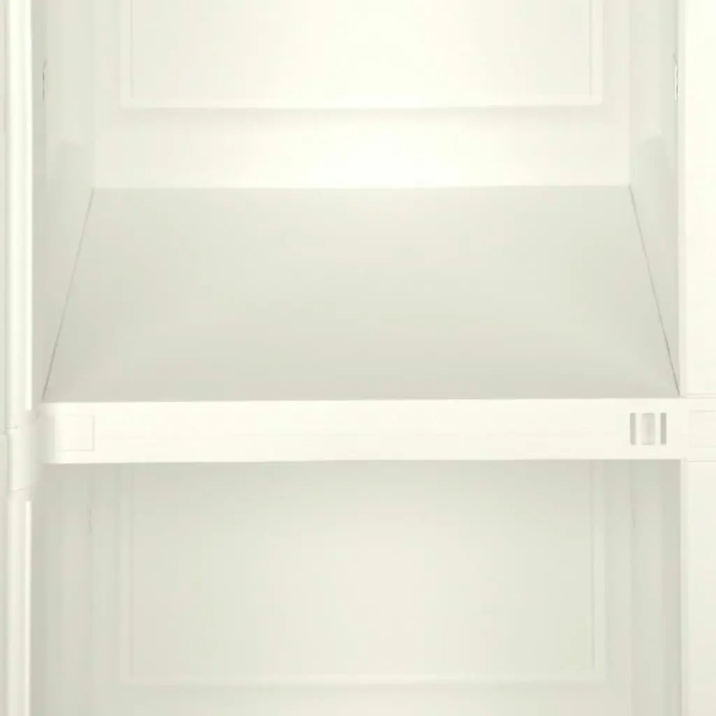 Plastic Cabinet 40x43x85.5 cm Wood Design Vanilla Ice 340607