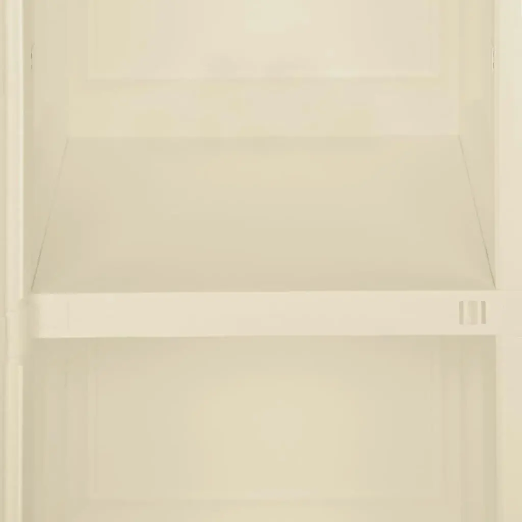 Plastic Cabinet 40x43x85.5 cm Wood Design Angora White 340608