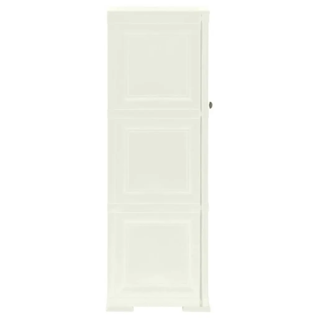 Plastic Cabinet 40x43x125 cm Wood Design Vanilla Ice 340603