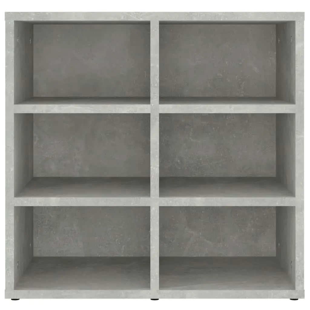 Shoe Cabinet Concrete Grey 52.5x30x50 cm 808692