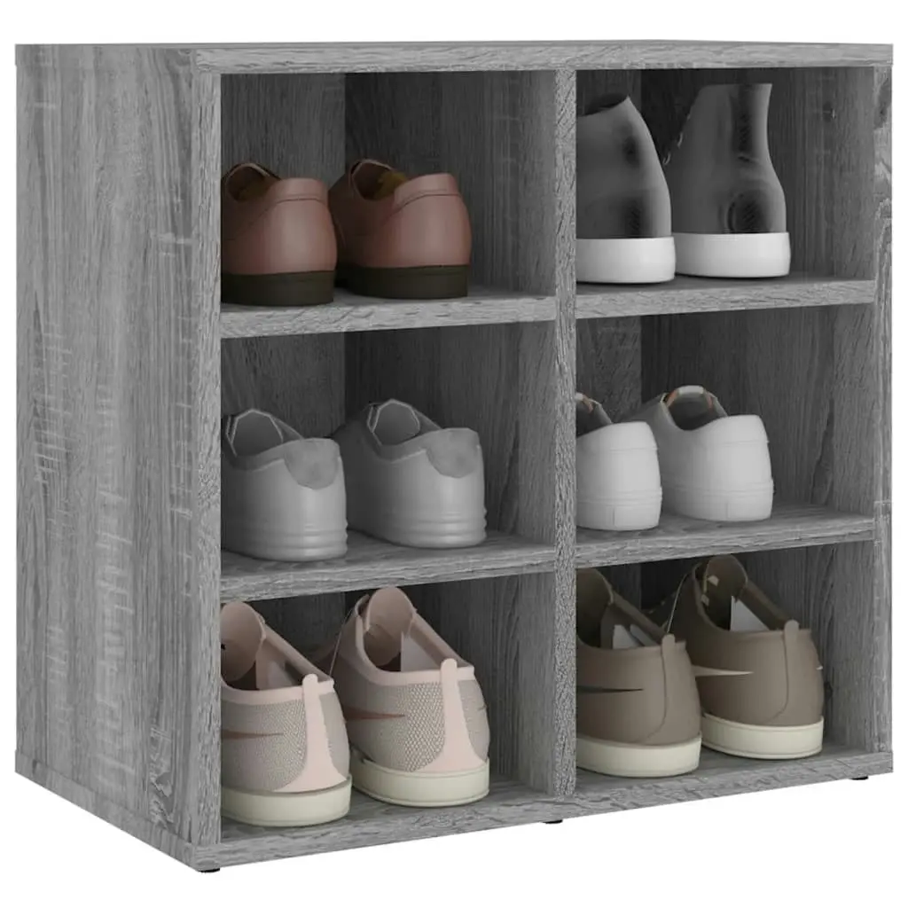 Shoe Cabinet Grey Sonoma 52.5x30x50 cm 820510