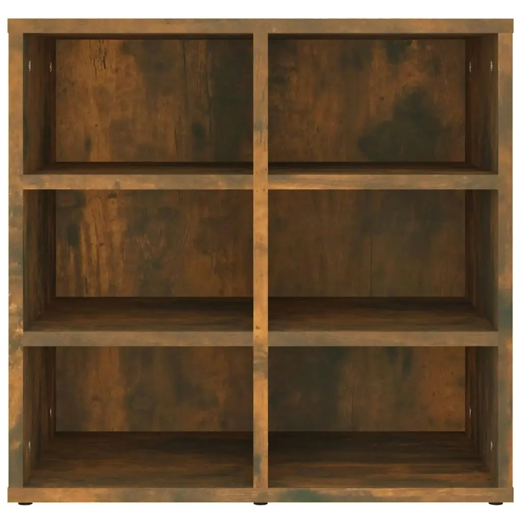 Shoe Cabinet Smoked Oak 52.5x30x50 cm 820508