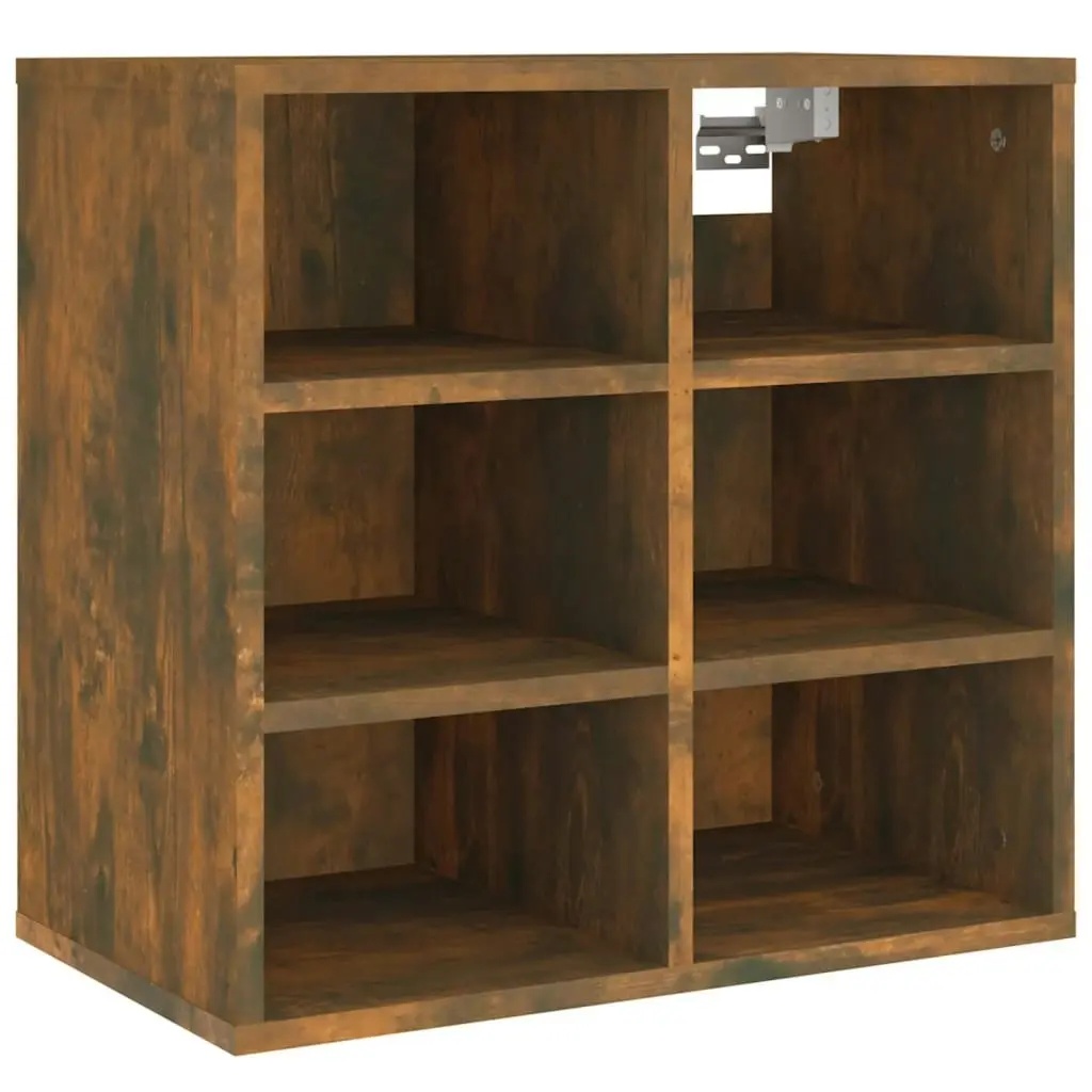 Shoe Cabinet Smoked Oak 52.5x30x50 cm 820508