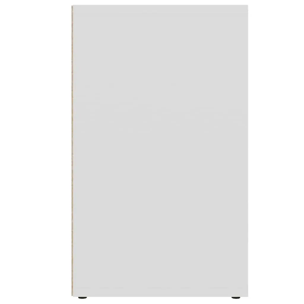 Shoe Cabinet White 52.5x30x50 cm 808684