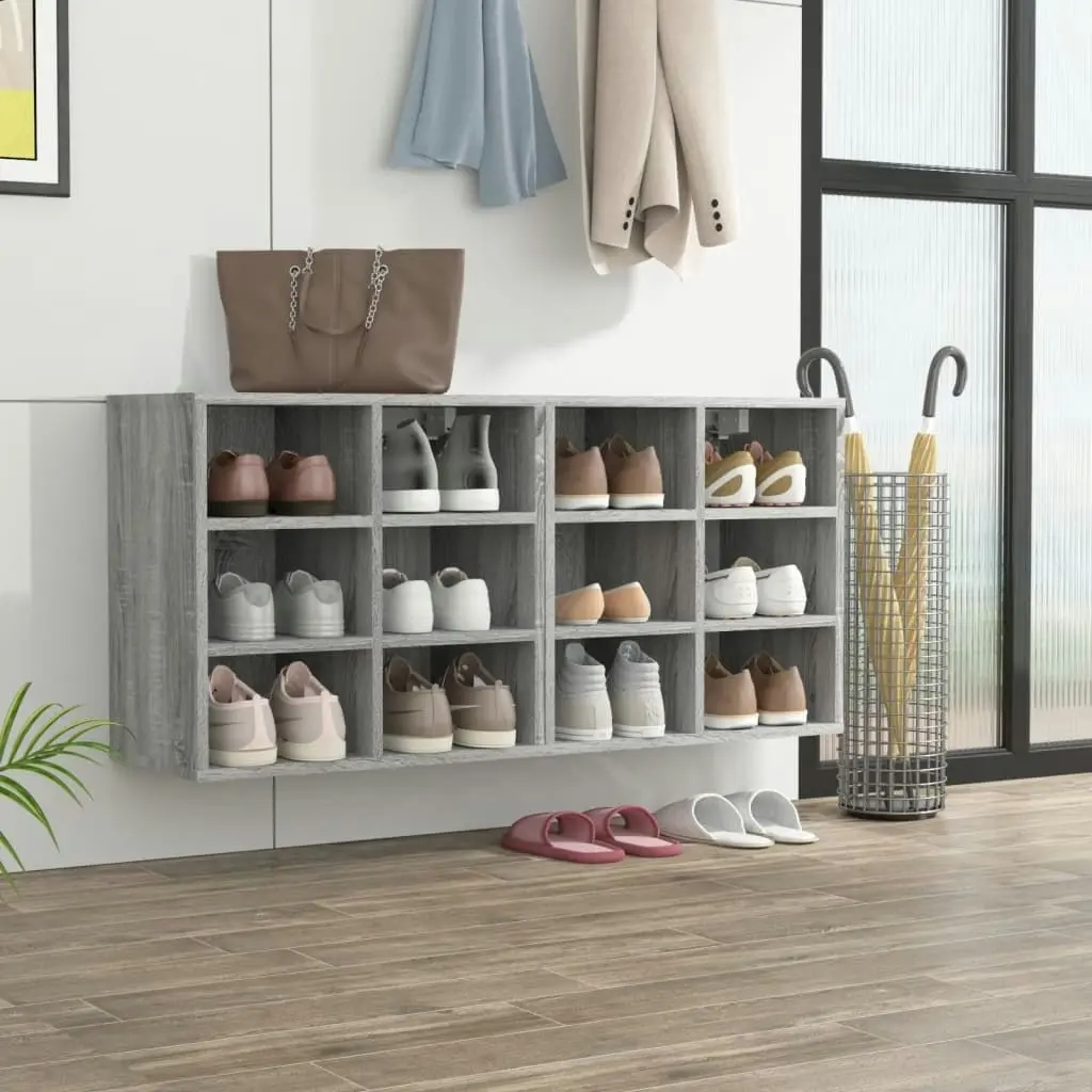 Shoe Cabinets 2 pcs Grey Sonoma 52.5x30x50 cm 820511