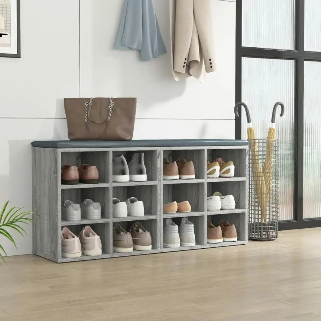 Shoe Cabinets 2 pcs Grey Sonoma 52.5x30x50 cm 820511