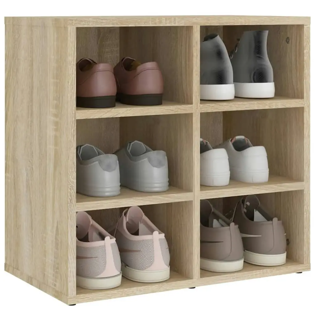 Shoe Cabinet Sonoma Oak 52.5x30x50 cm 808690