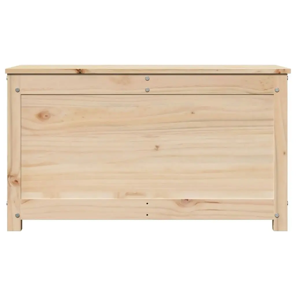 Storage Box 80x40x45.5 cm Solid Wood Pine 823534