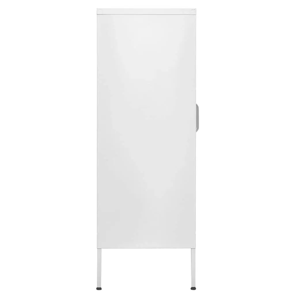 Storage Cabinet White 80x35x101.5 cm Steel 336179