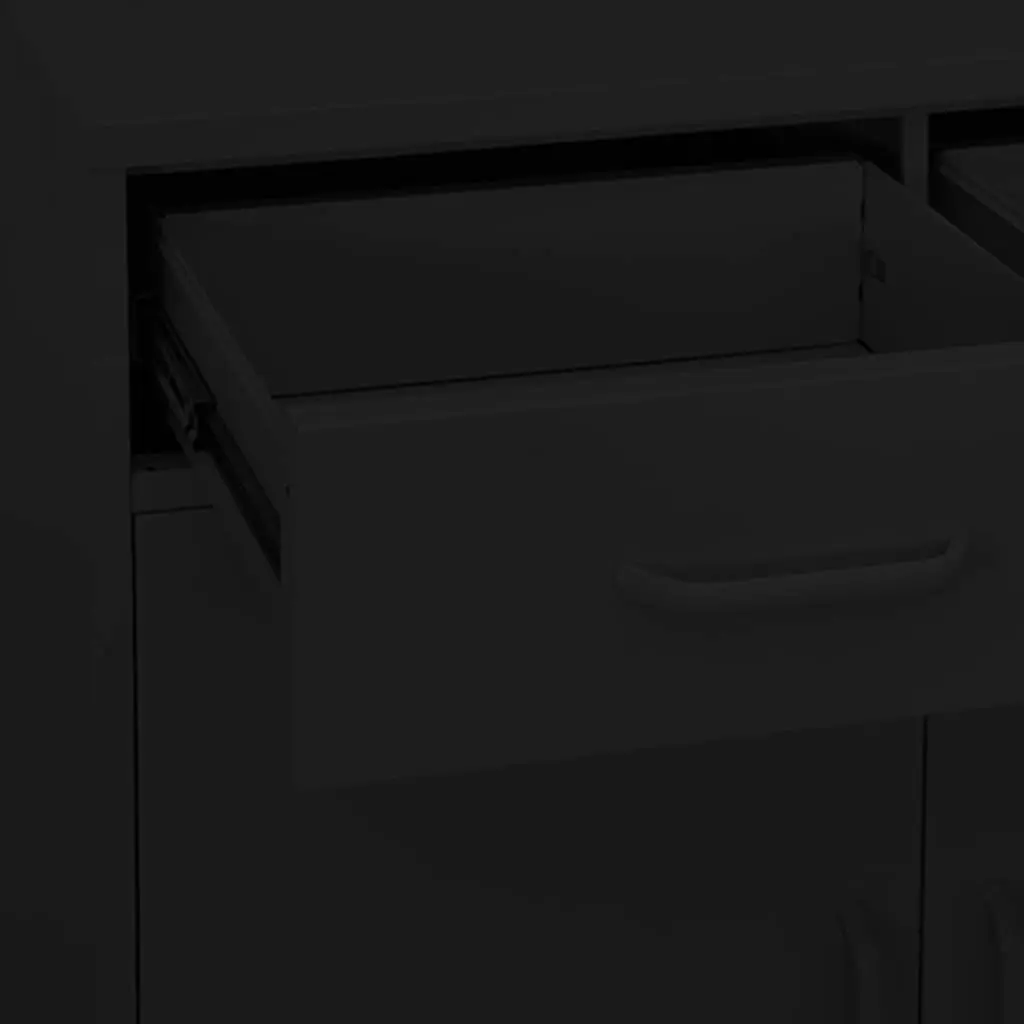 Storage Cabinet Black 80x35x101.5 cm Steel 336160