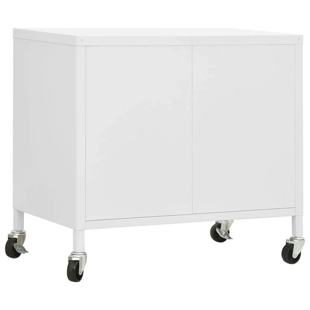 Storage Cabinet White 60x35x56 cm Steel 336269