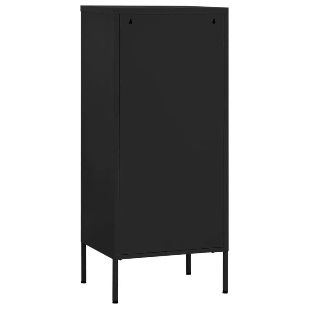 Storage Cabinet Black 42.5x35x101.5 cm Steel 336187