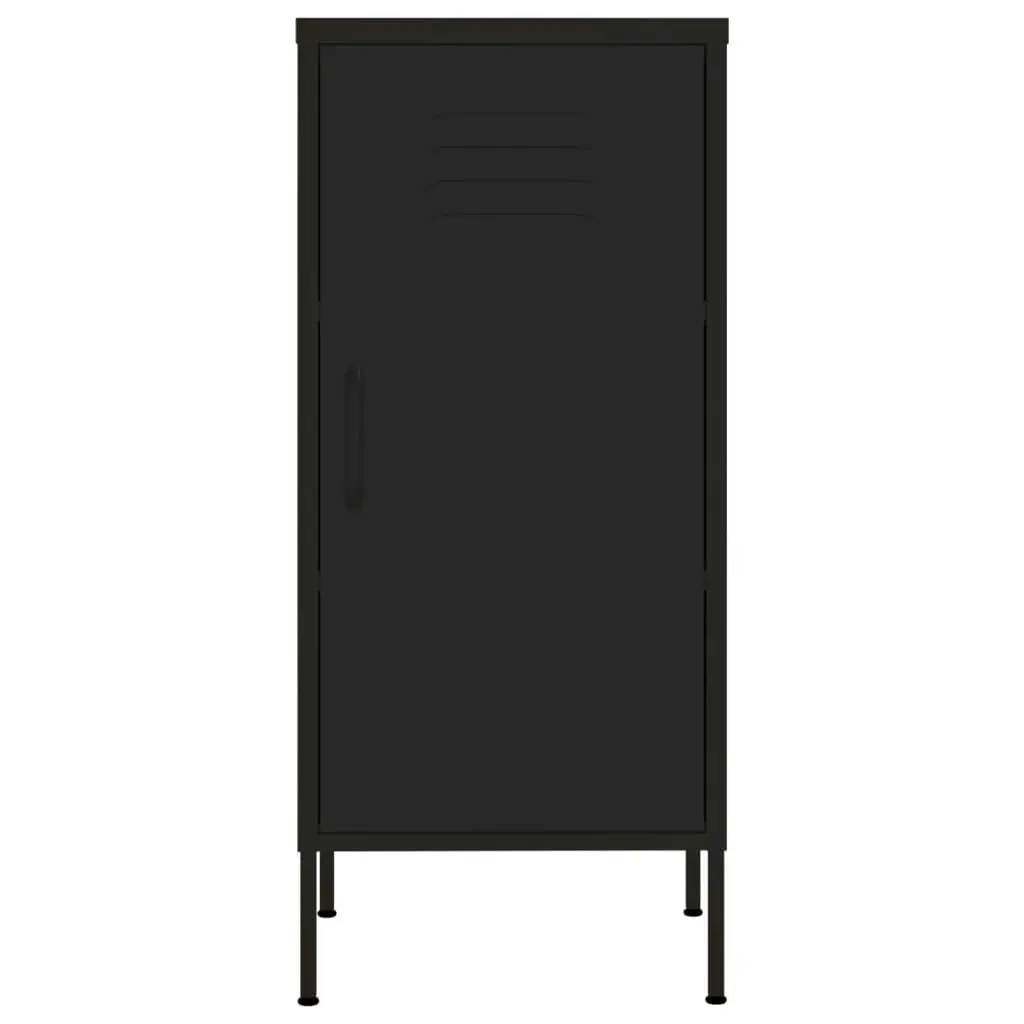 Storage Cabinet Black 42.5x35x101.5 cm Steel 336196