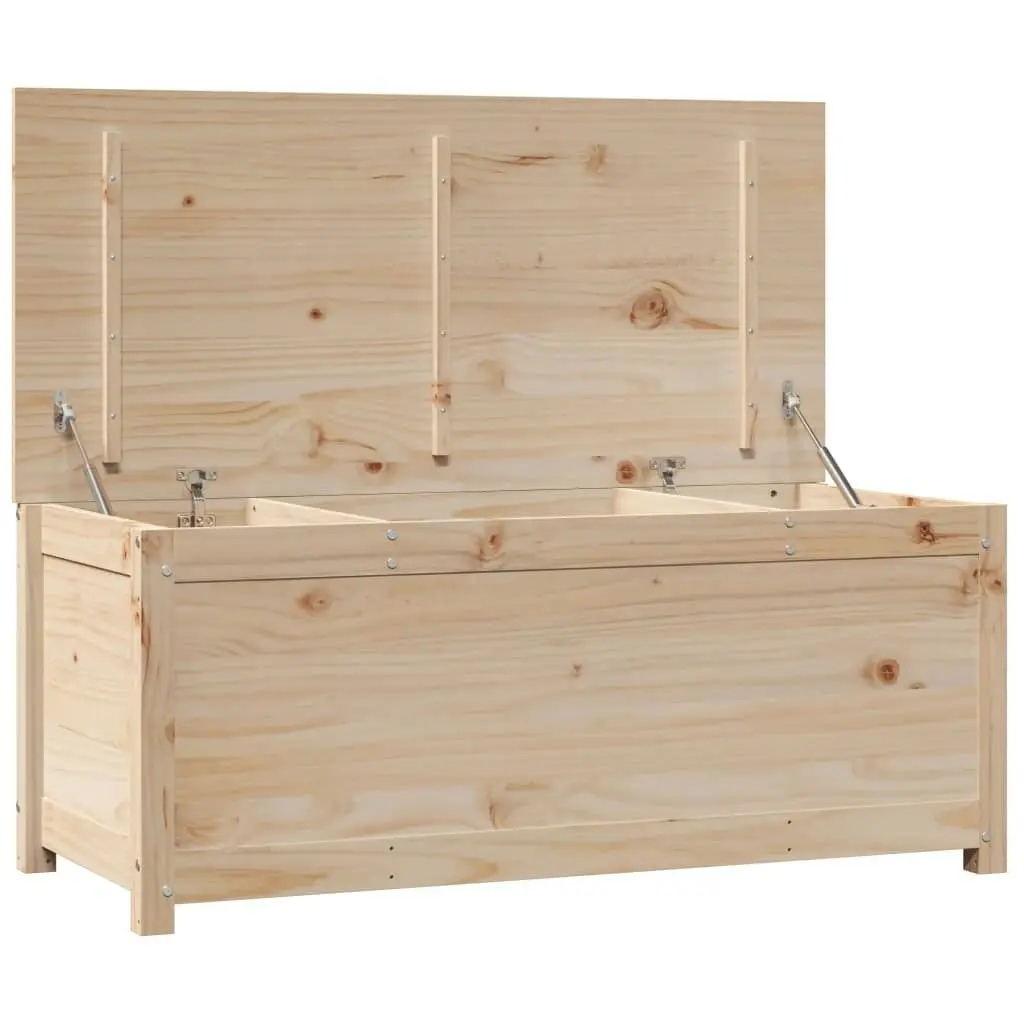 Storage Box 110x50x45.5 cm Solid Wood Pine 823539